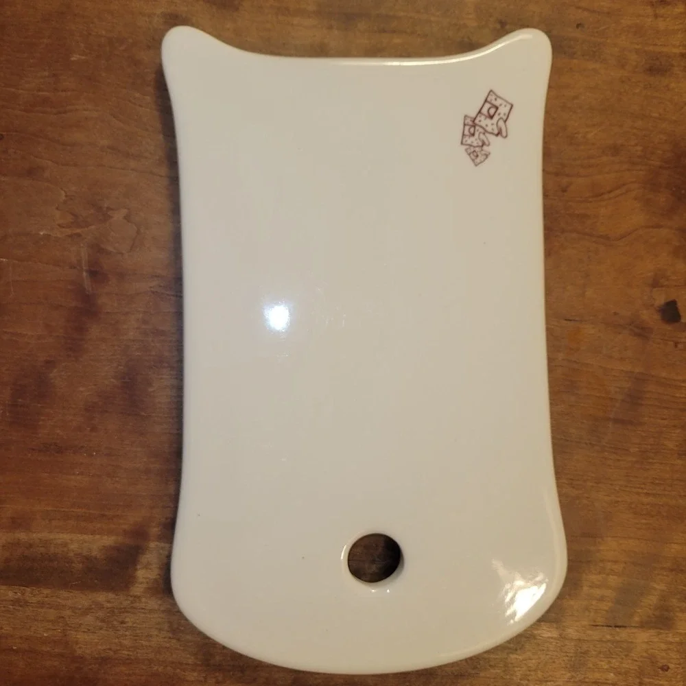 BREAD PROFILE STYLE CUTTING BOARD HOTPLATE TRIVET STONEWARE CHEESE SERVE 10 3/4